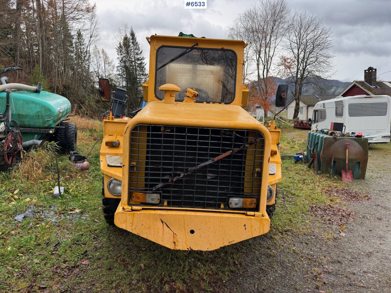 1984 Volvo 861 Dumper 6x6. Lightly repair object. - Zglobni demper: slika 3 1984 Volvo 861 Dumper 6x6. Lightly repair object. - Zglobni demper: slika 3