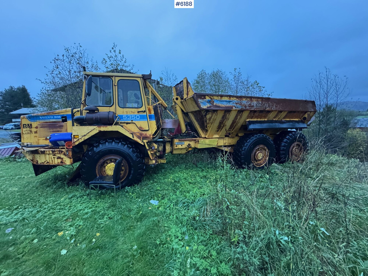 1985 Volvo BM 5350B 6x6 dumper - Zglobni demper: slika 4 1985 Volvo BM 5350B 6x6 dumper - Zglobni demper: slika 4