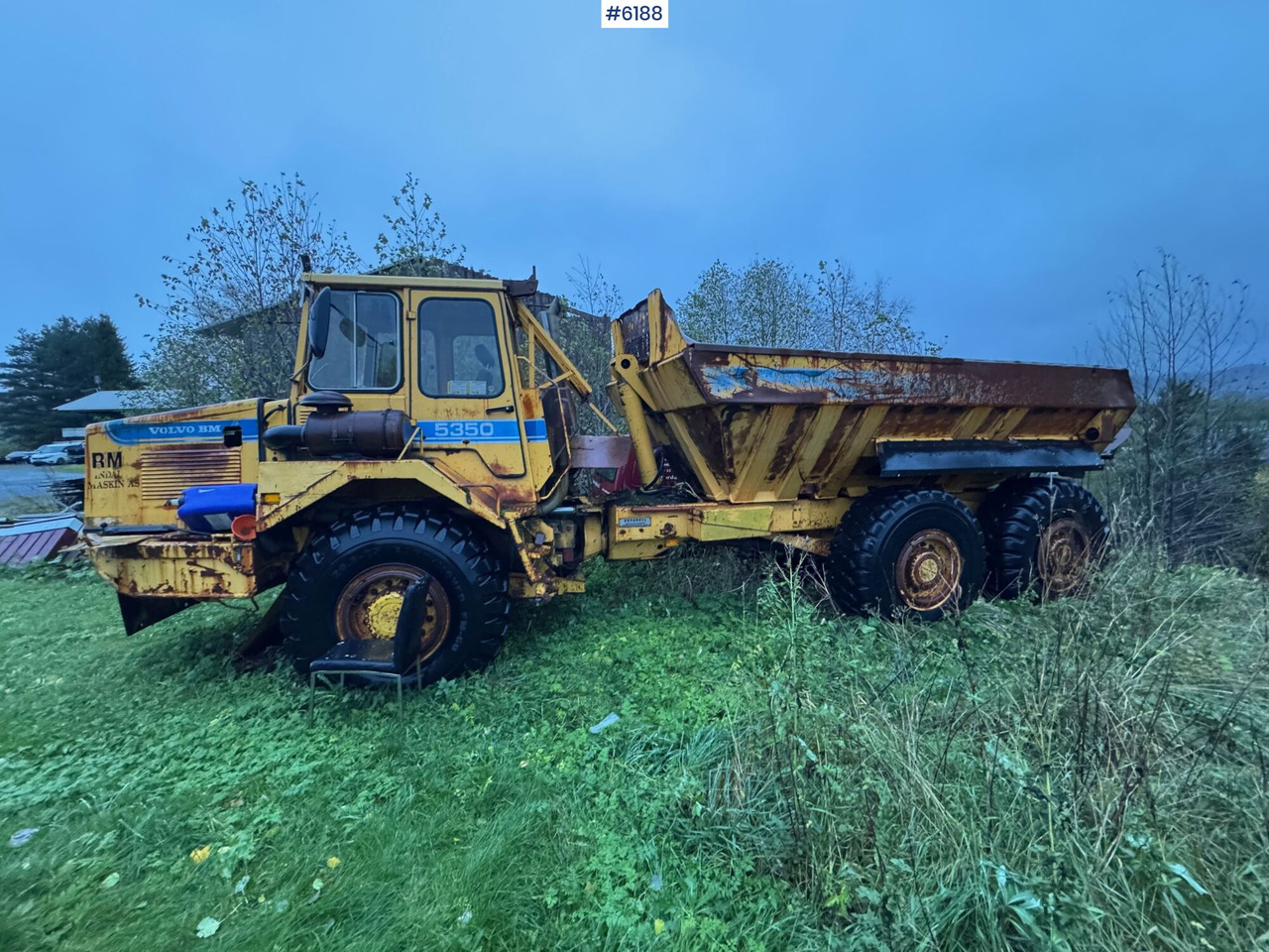 1985 Volvo BM 5350B 6x6 dumper - Zglobni demper: slika 3 1985 Volvo BM 5350B 6x6 dumper - Zglobni demper: slika 3