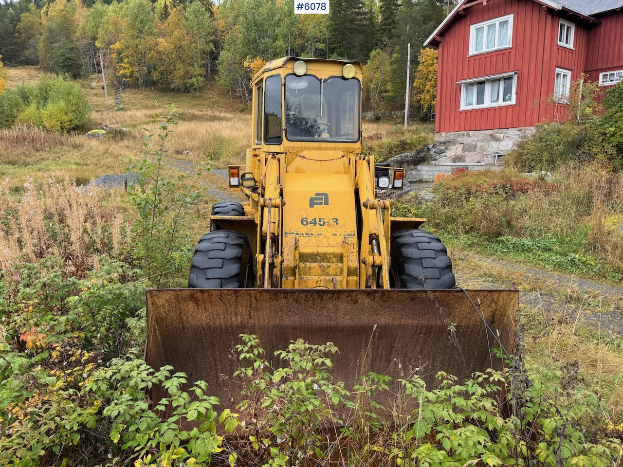 1986 Fiat-Allis 645-B Wheel Loader. - Kolesni nakladalec: slika 5 1986 Fiat-Allis 645-B Wheel Loader. - Kolesni nakladalec: slika 5