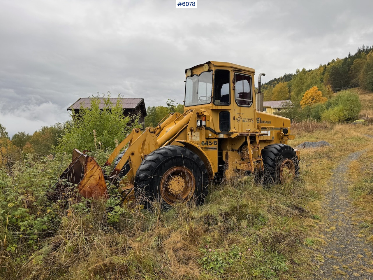 1986 Fiat-Allis 645-B Wheel Loader. - Kolesni nakladalec: slika 2 1986 Fiat-Allis 645-B Wheel Loader. - Kolesni nakladalec: slika 2