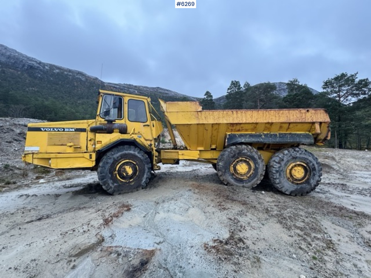 1986 Volvo BM 5350B 6x6 with Overhauled Engine – SEE VIDEO! - Zglobni demper: slika 1 1986 Volvo BM 5350B 6x6 with Overhauled Engine – SEE VIDEO! - Zglobni demper: slika 1