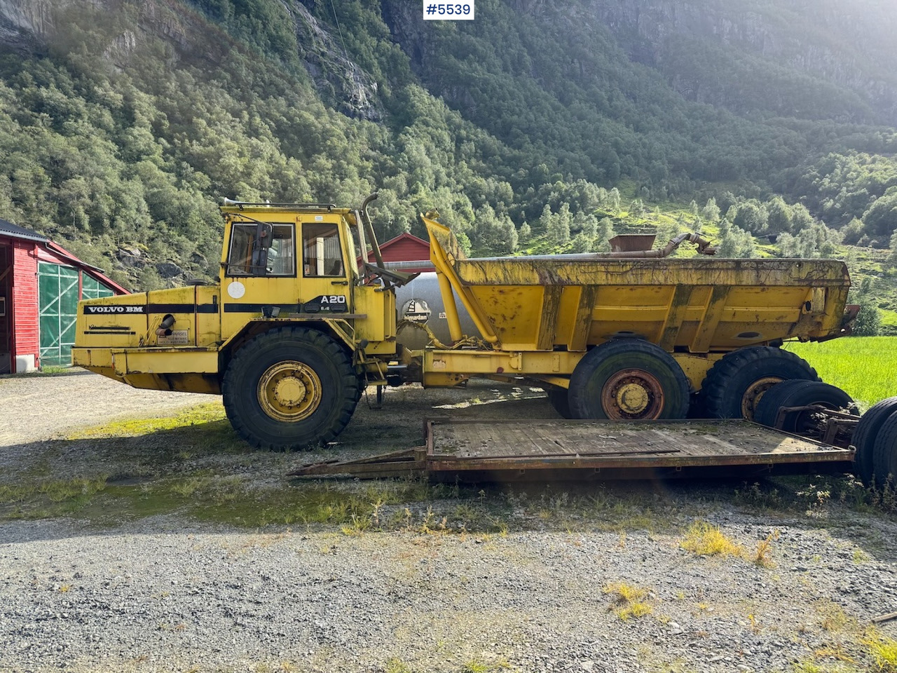 1989 Volvo A 20 6x6. - Zglobni demper: slika 1 1989 Volvo A 20 6x6. - Zglobni demper: slika 1