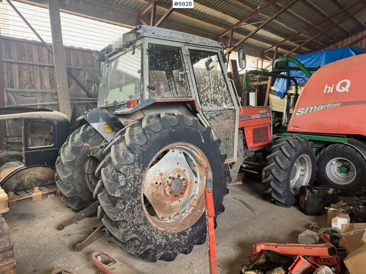1990 Massey Ferguson 375 4x4 Tractor. - Traktor: slika 4 1990 Massey Ferguson 375 4x4 Tractor. - Traktor: slika 4