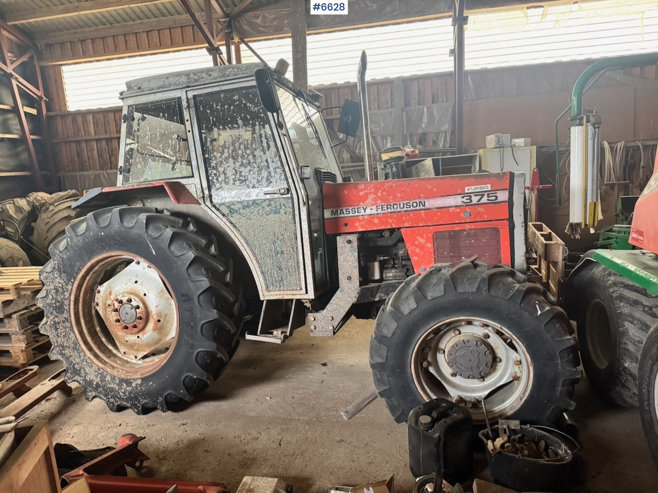 1990 Massey Ferguson 375 4x4 Tractor. - Traktor: slika 2 1990 Massey Ferguson 375 4x4 Tractor. - Traktor: slika 2