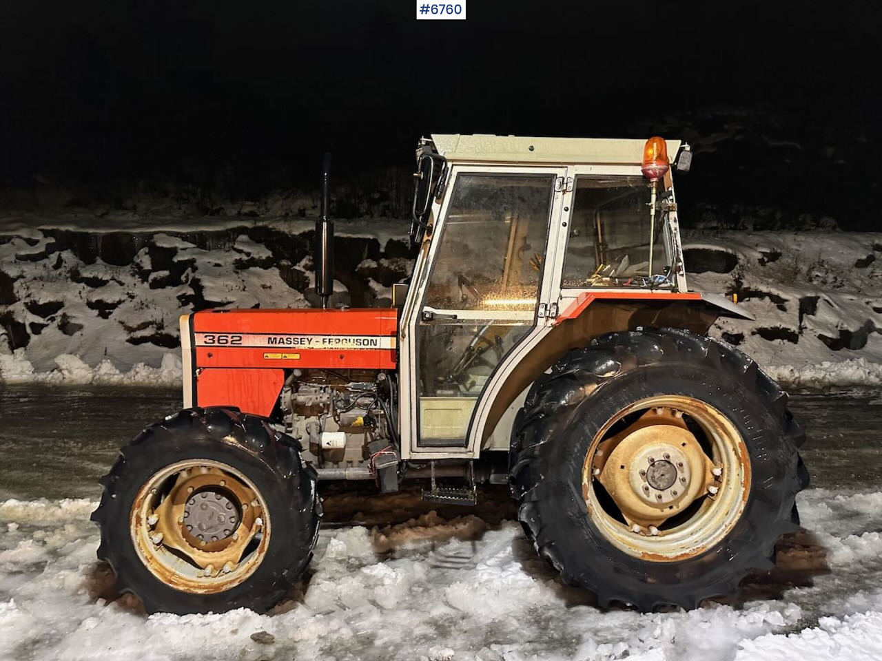 1991 Massey-Ferguson 362 4x4 tractor with chains - Traktor: slika 3 1991 Massey-Ferguson 362 4x4 tractor with chains - Traktor: slika 3