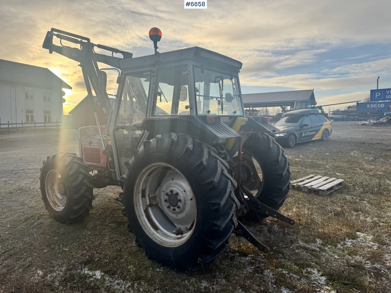 1995 Massey Ferguson 390T w/ Front Loader. - Traktor: slika 4 1995 Massey Ferguson 390T w/ Front Loader. - Traktor: slika 4