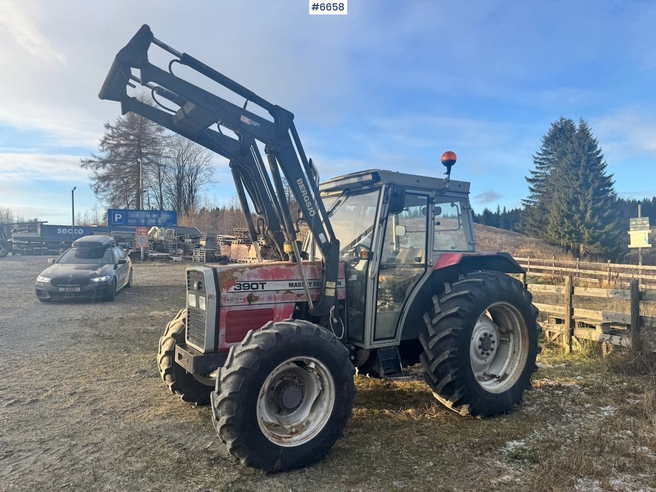1995 Massey Ferguson 390T w/ Front Loader. - Traktor: slika 2 1995 Massey Ferguson 390T w/ Front Loader. - Traktor: slika 2