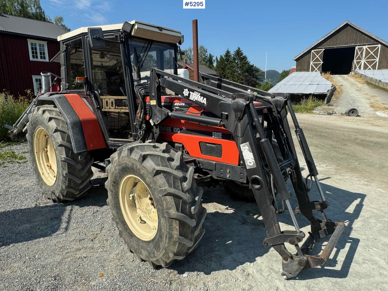 1995 SAME Antares tractor w/ front loader. WATCH VIDEO! - Traktor: slika 1 1995 SAME Antares tractor w/ front loader. WATCH VIDEO! - Traktor: slika 1