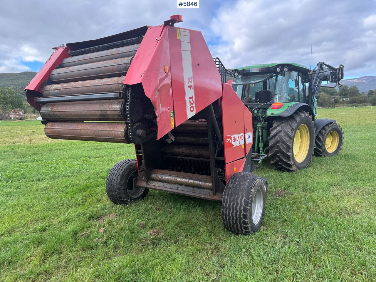 1996 Greenland RF120 round baler. WATCH THE VIDEO! - Oprema za obračalnike: slika 2 1996 Greenland RF120 round baler. WATCH THE VIDEO! - Oprema za obračalnike: slika 2