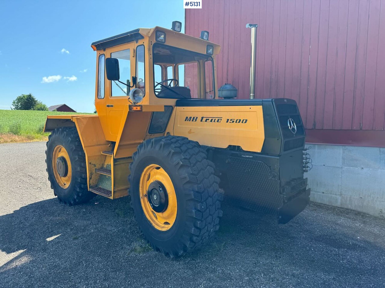 1996 Mercedes MB-trac 1500 - Traktor: slika 1 1996 Mercedes MB-trac 1500 - Traktor: slika 1