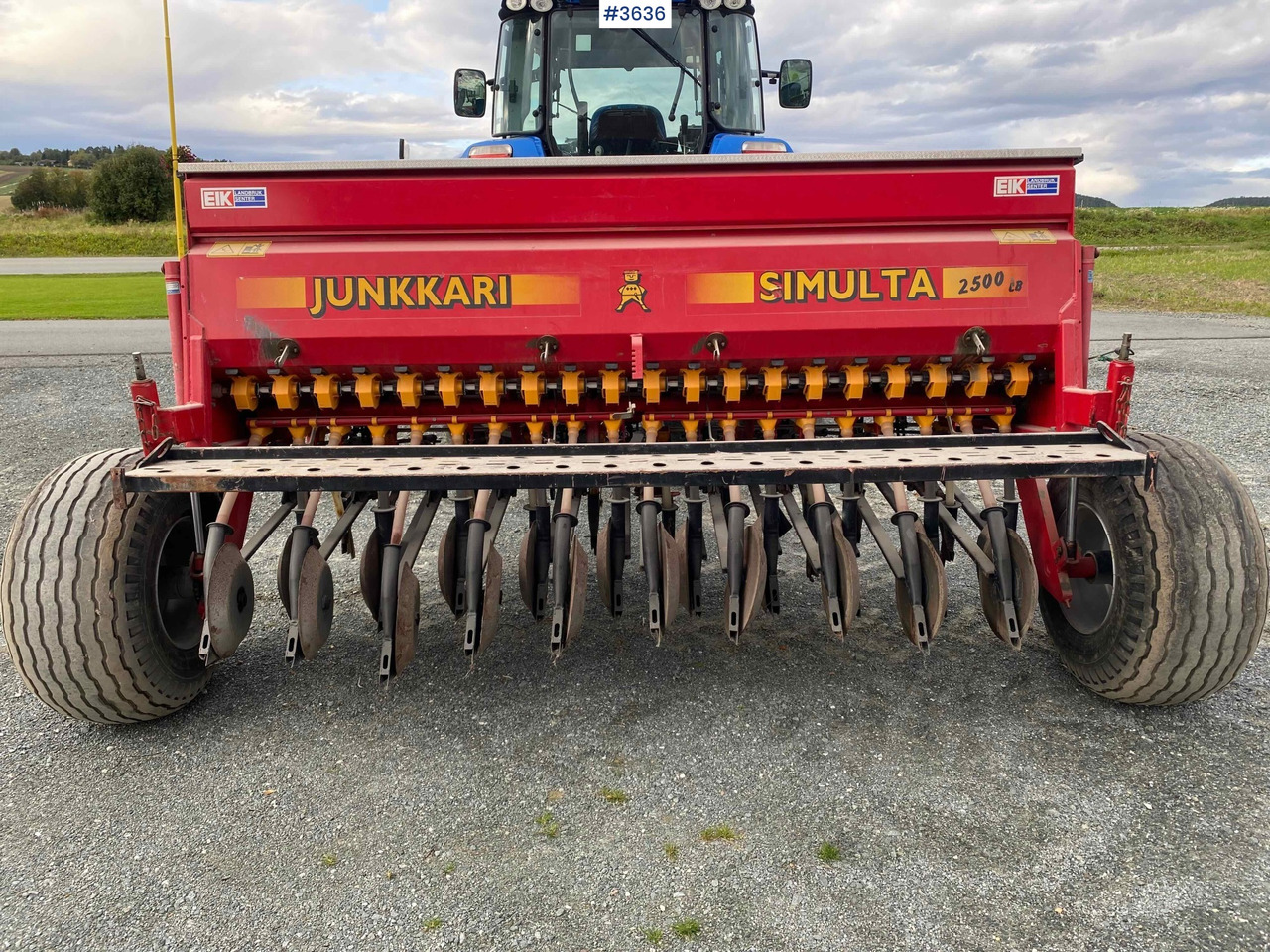 1997 Junkkari Simulta 2500 seed drill - Sejalnica: slika 2 1997 Junkkari Simulta 2500 seed drill - Sejalnica: slika 2