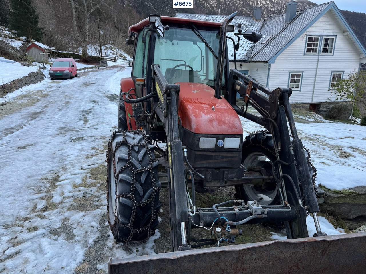 1997 New Holland L 85 w/ front loader. - Traktor: slika 4 1997 New Holland L 85 w/ front loader. - Traktor: slika 4