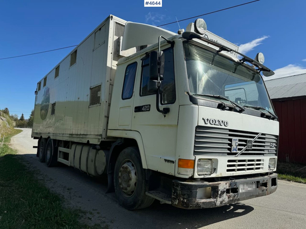 1997 Volvo FL12 6x2 Dyretransportbil - Tovornjak za prevoz živine: slika 3 1997 Volvo FL12 6x2 Dyretransportbil - Tovornjak za prevoz živine: slika 3