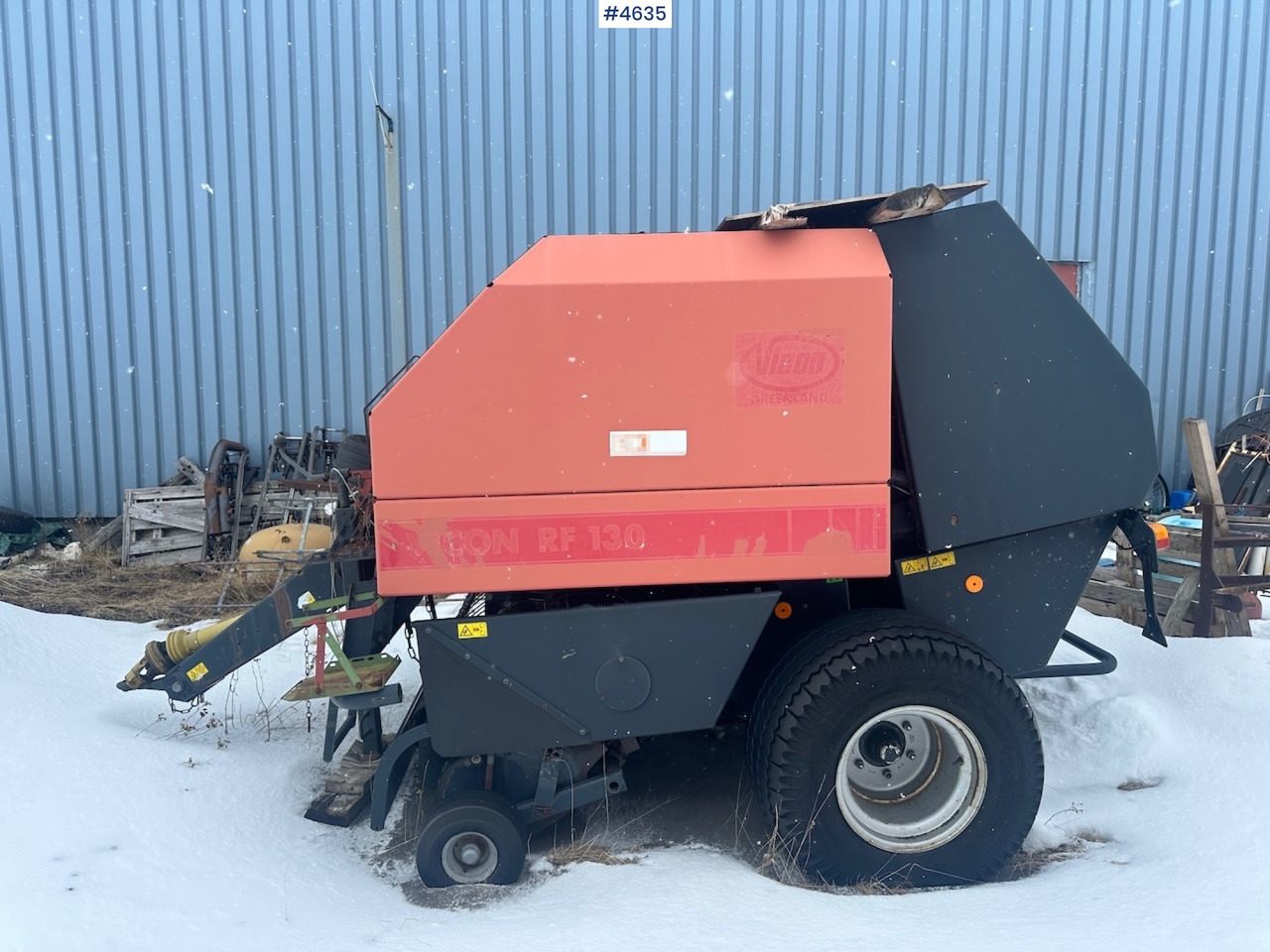 1998 Vicon RF 130 Round baler. - Oprema za obračalnike: slika 4 1998 Vicon RF 130 Round baler. - Oprema za obračalnike: slika 4