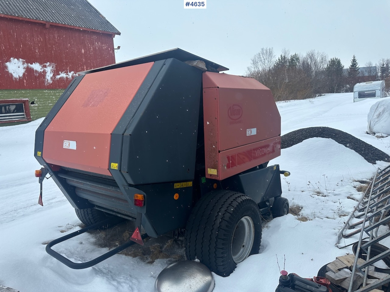 1998 Vicon RF 130 Round baler. - Oprema za obračalnike: slika 3 1998 Vicon RF 130 Round baler. - Oprema za obračalnike: slika 3