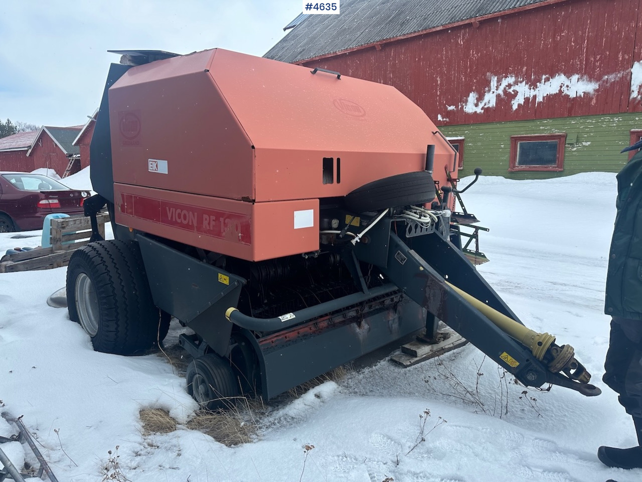 1998 Vicon RF 130 Round baler. - Oprema za obračalnike: slika 5 1998 Vicon RF 130 Round baler. - Oprema za obračalnike: slika 5
