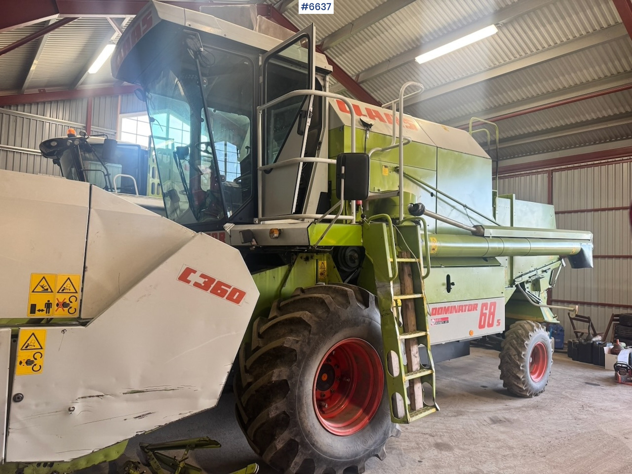 1999 Claas Dominator 68 S combine harvester with twin wheels. Well-maintained / Recently upgraded! - Kombajn harvester: slika 3 1999 Claas Dominator 68 S combine harvester with twin wheels. Well-maintained / Recently upgraded! - Kombajn harvester: slika 3