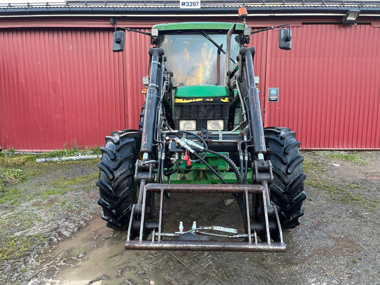 1999 John Deere 6210 SE with Front Loader - Traktor: slika 3 1999 John Deere 6210 SE with Front Loader - Traktor: slika 3