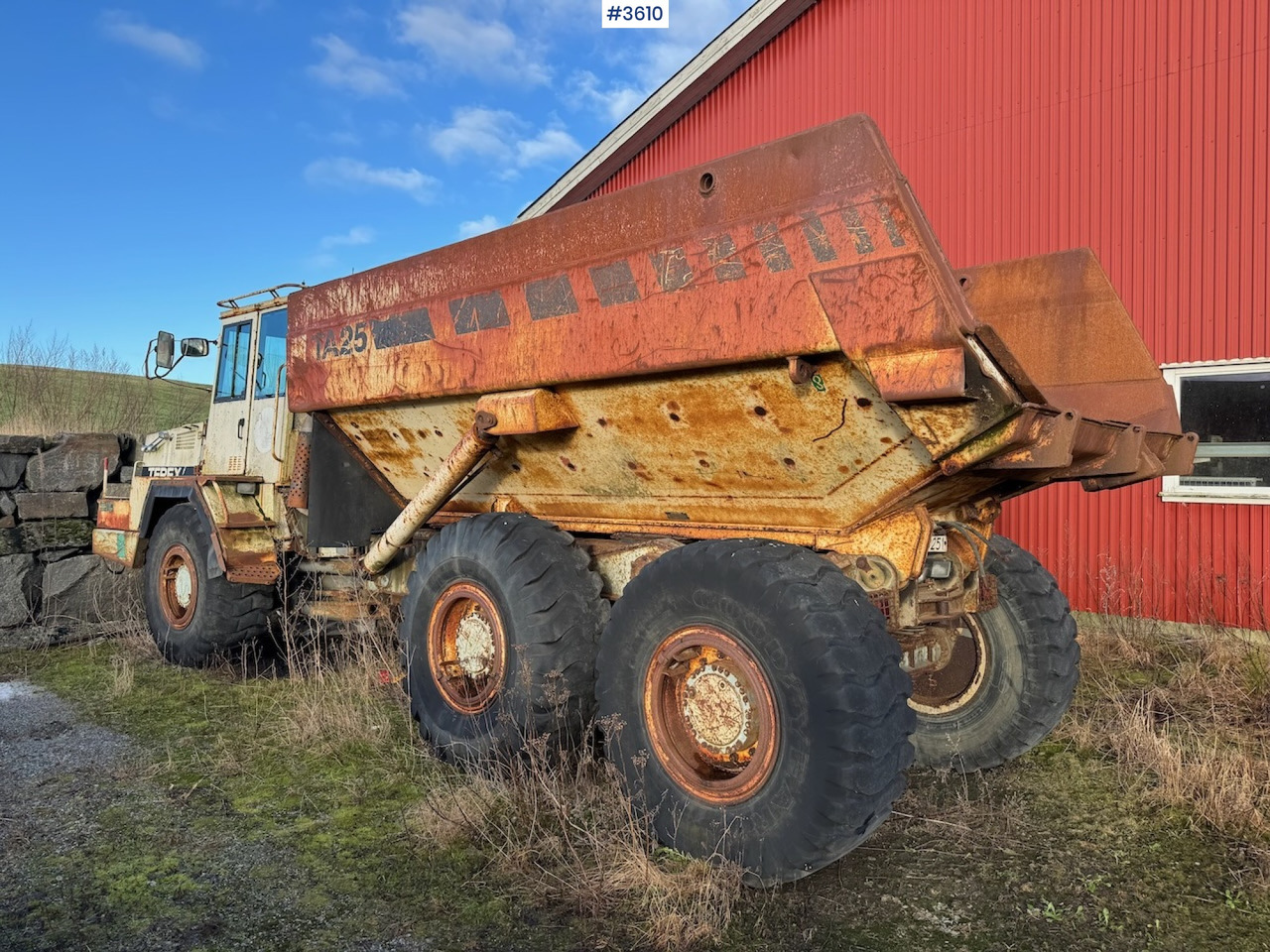 1999 Terex TA25 Dumper m/ lite timer. - Zglobni demper: slika 4 1999 Terex TA25 Dumper m/ lite timer. - Zglobni demper: slika 4