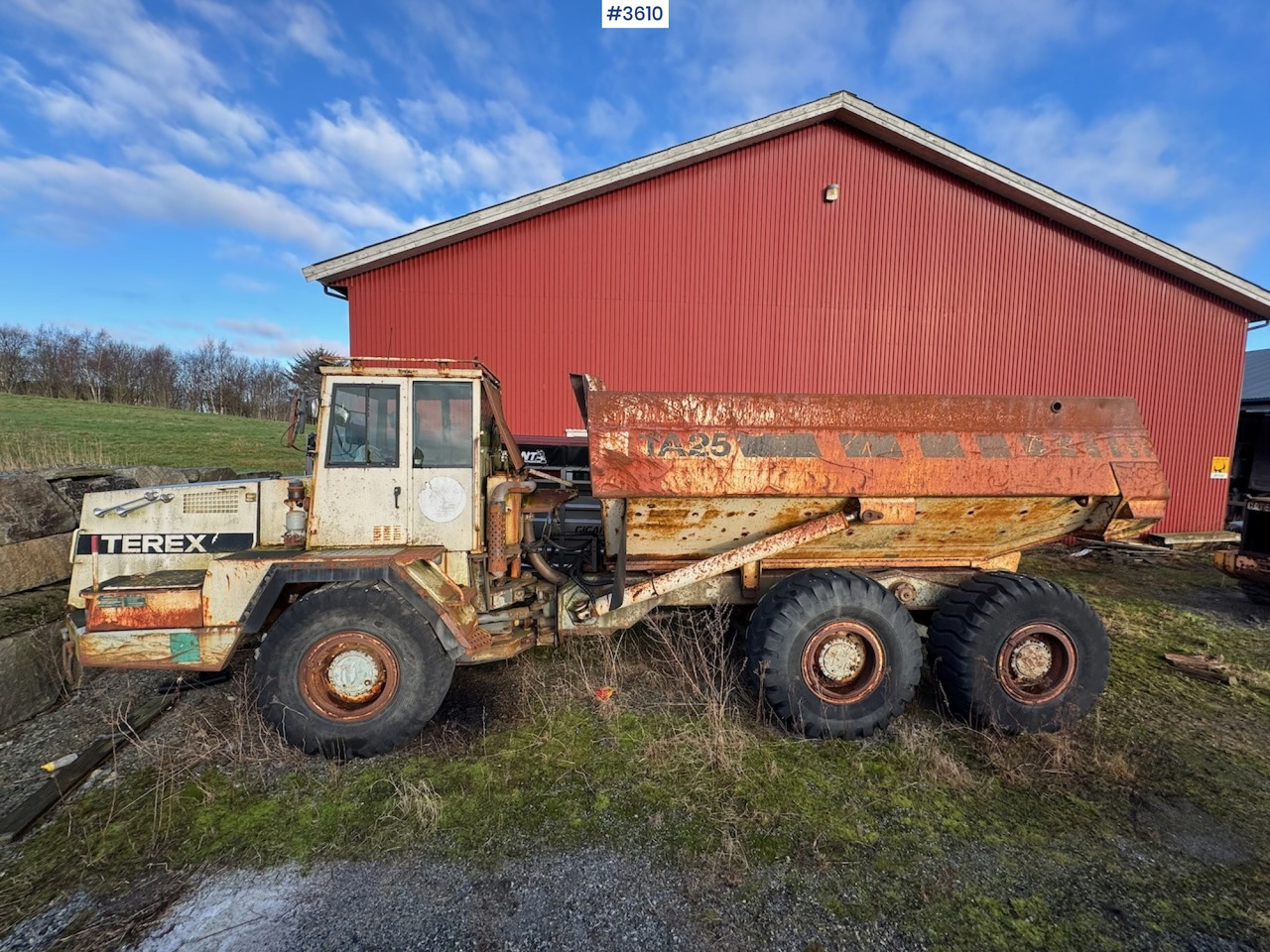 1999 Terex TA25 Dumper m/ lite timer. - Zglobni demper: slika 1 1999 Terex TA25 Dumper m/ lite timer. - Zglobni demper: slika 1