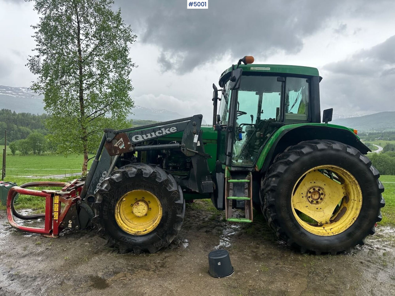 2000 John Deere 6610 4x4 tractor w/ front loader. - Traktor: slika 3 2000 John Deere 6610 4x4 tractor w/ front loader. - Traktor: slika 3