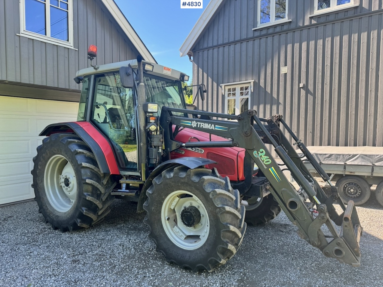 2001 Massey Ferguson 4355 4x4 with Front Loader - Traktor: slika 5 2001 Massey Ferguson 4355 4x4 with Front Loader - Traktor: slika 5