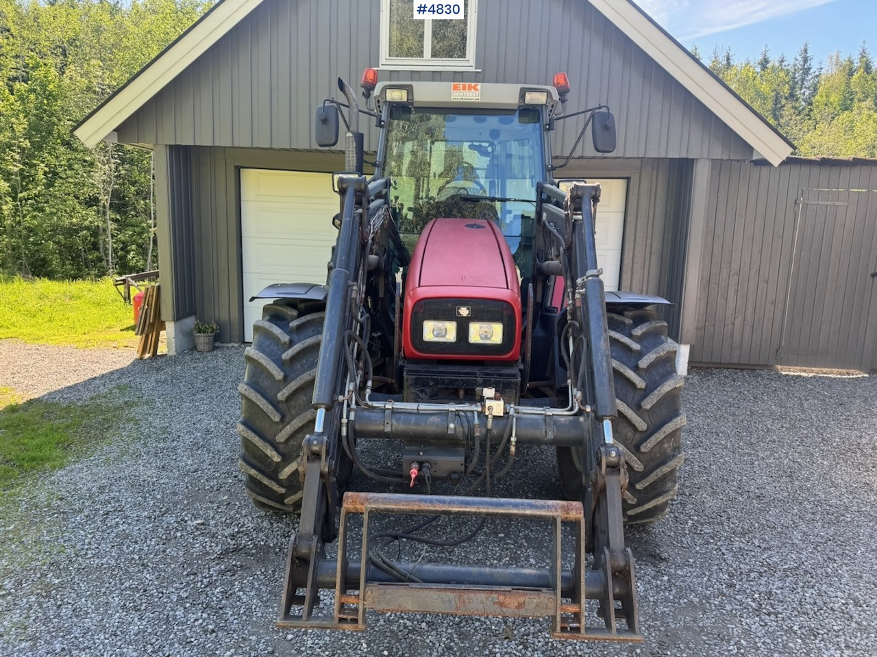 2001 Massey Ferguson 4355 4x4 with Front Loader - Traktor: slika 4 2001 Massey Ferguson 4355 4x4 with Front Loader - Traktor: slika 4