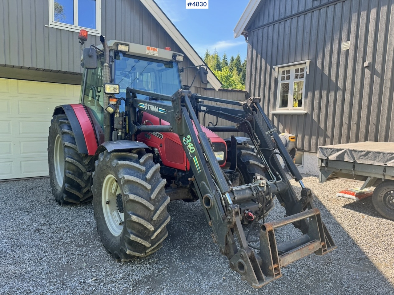 2001 Massey Ferguson 4355 4x4 with Front Loader - Traktor: slika 3 2001 Massey Ferguson 4355 4x4 with Front Loader - Traktor: slika 3