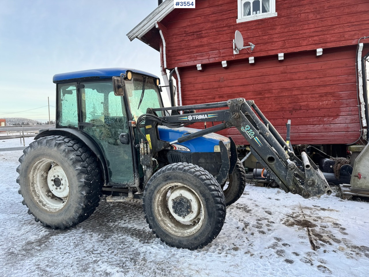 2003 New Holland TN75D 4x4 w/ Front Loader. 4000 hours! - Traktor: slika 1 2003 New Holland TN75D 4x4 w/ Front Loader. 4000 hours! - Traktor: slika 1