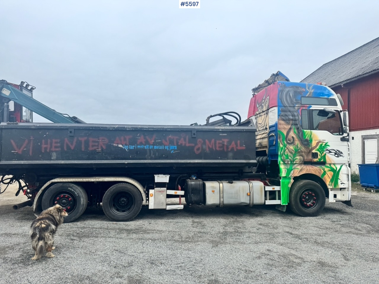 2004 MAN TGA 26.480 6x2 Hook Lift Truck - Kotalni prekucni tovornjak: slika 3 2004 MAN TGA 26.480 6x2 Hook Lift Truck - Kotalni prekucni tovornjak: slika 3