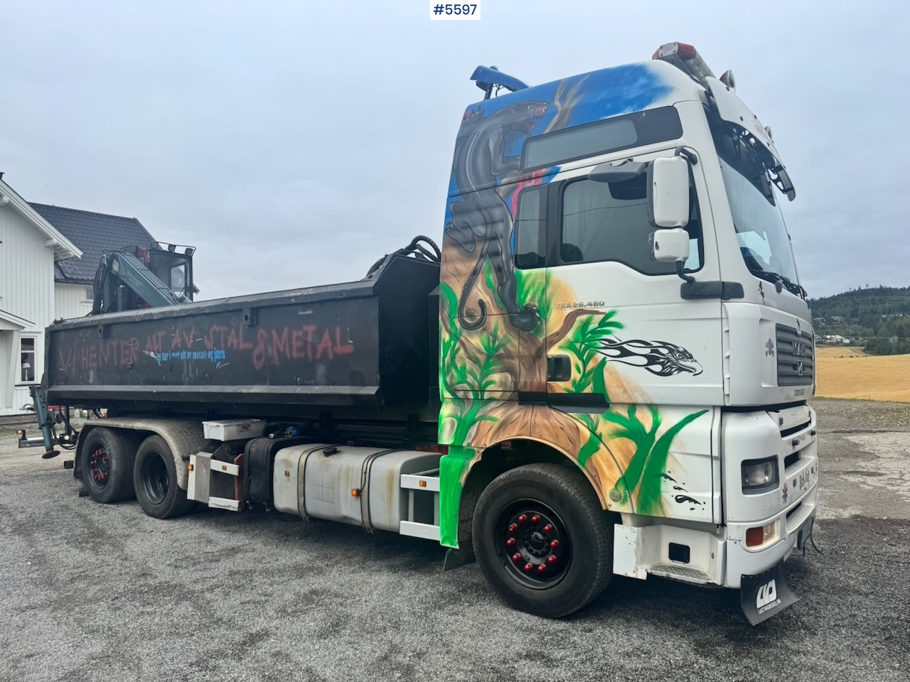 2004 MAN TGA 26.480 6x2 Hook Lift Truck - Kotalni prekucni tovornjak: slika 2 2004 MAN TGA 26.480 6x2 Hook Lift Truck - Kotalni prekucni tovornjak: slika 2