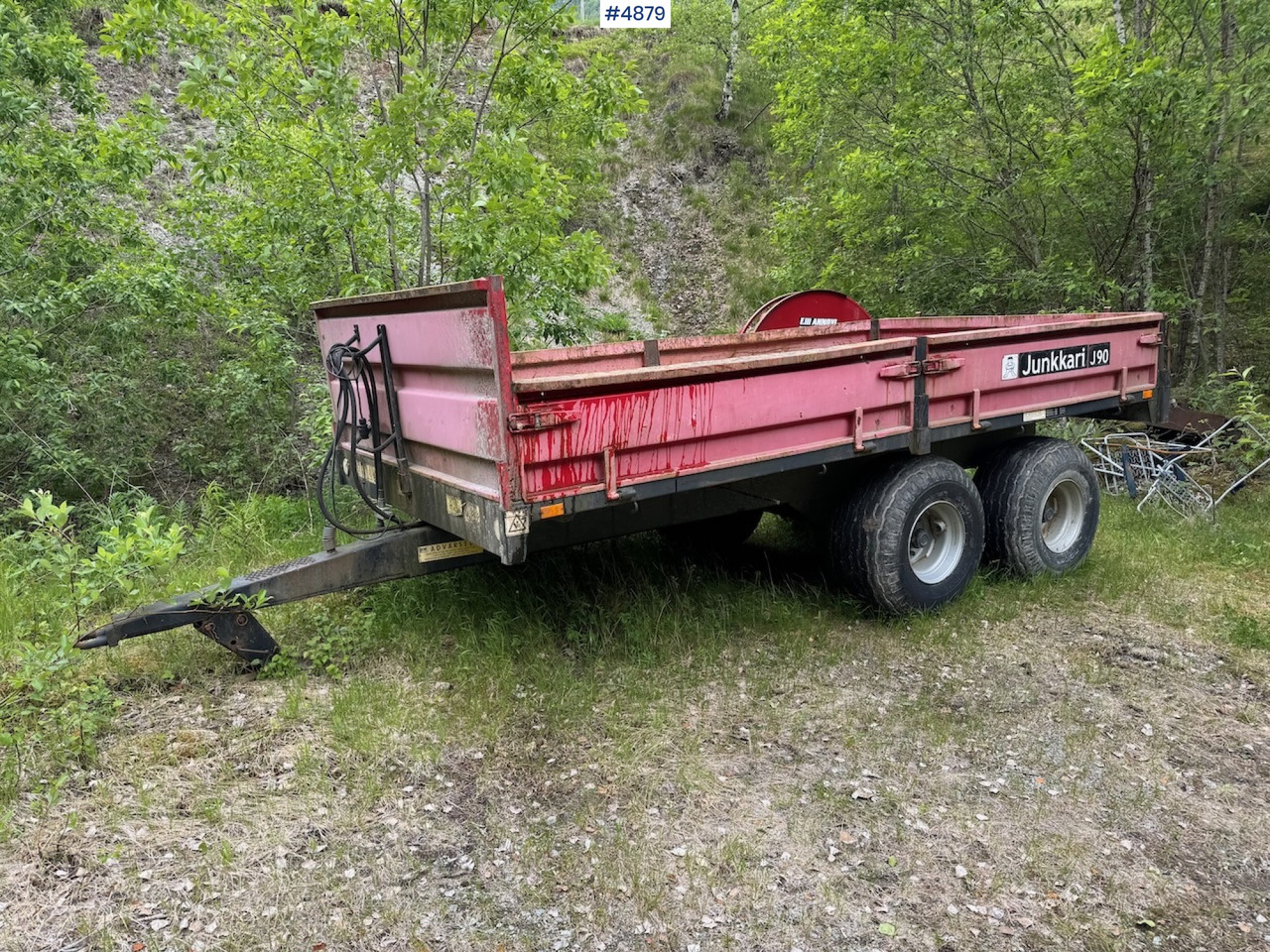 2005 Junkkari J90 - Kmetijska prikolica: slika 1 2005 Junkkari J90 - Kmetijska prikolica: slika 1