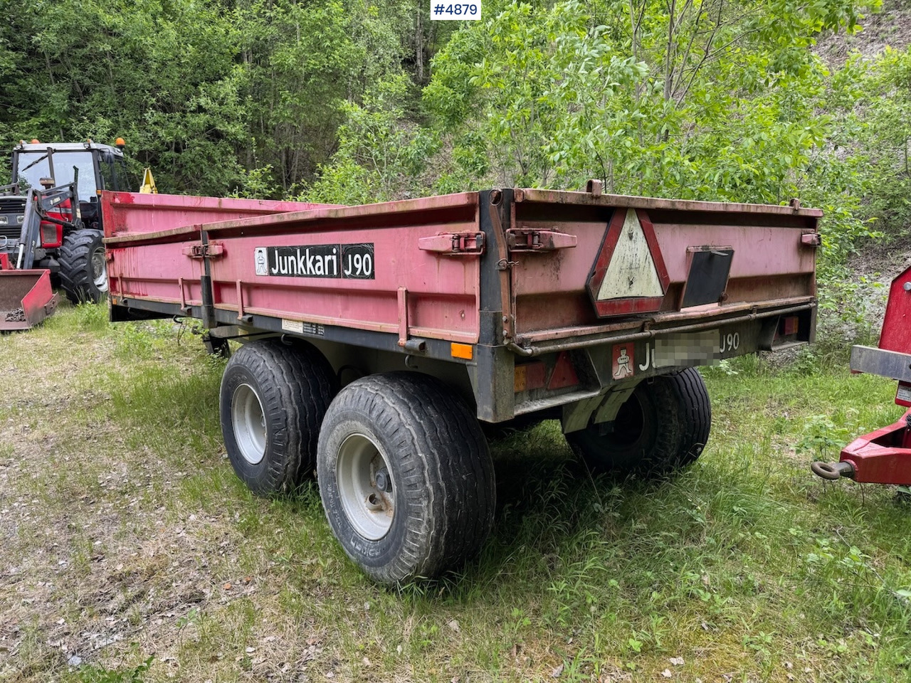 2005 Junkkari J90 - Kmetijska prikolica: slika 3 2005 Junkkari J90 - Kmetijska prikolica: slika 3