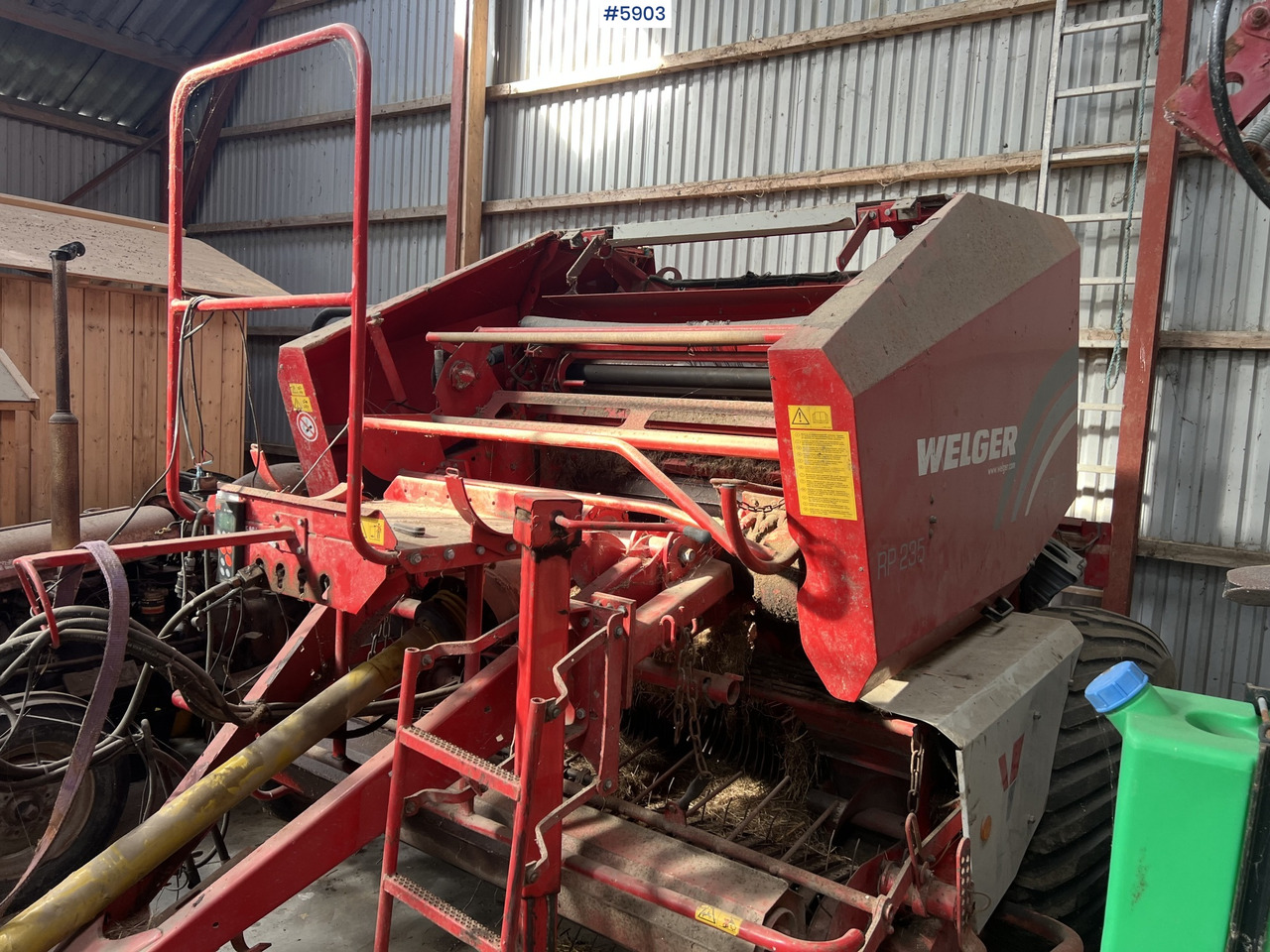 2005 Welger RP 235 press w/ net - Oprema za obračalnike: slika 5 2005 Welger RP 235 press w/ net - Oprema za obračalnike: slika 5