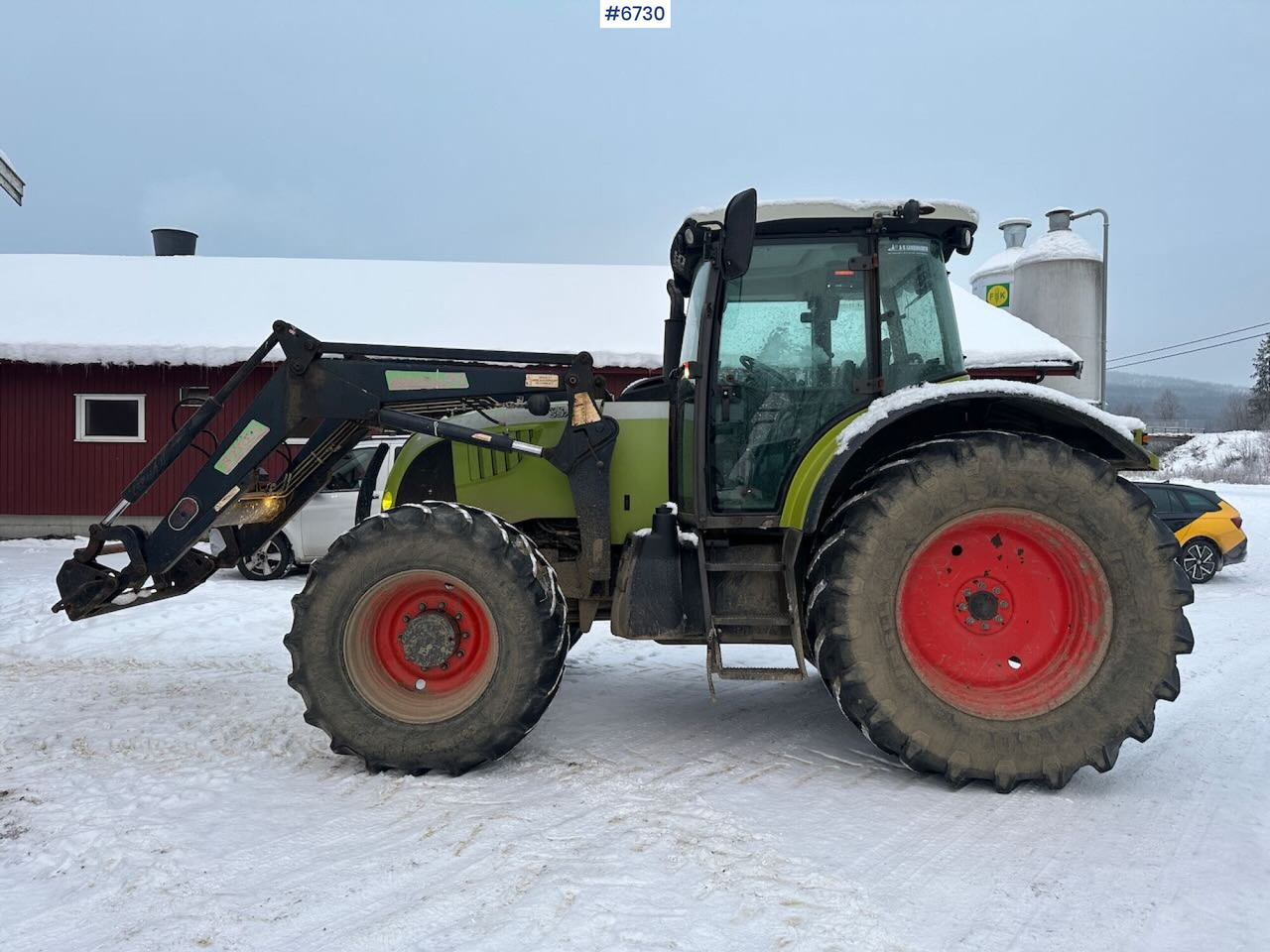 2007 Claas Ares 697 4x4 with front loader. SEE VIDEO. - Traktor: slika 2 2007 Claas Ares 697 4x4 with front loader. SEE VIDEO. - Traktor: slika 2