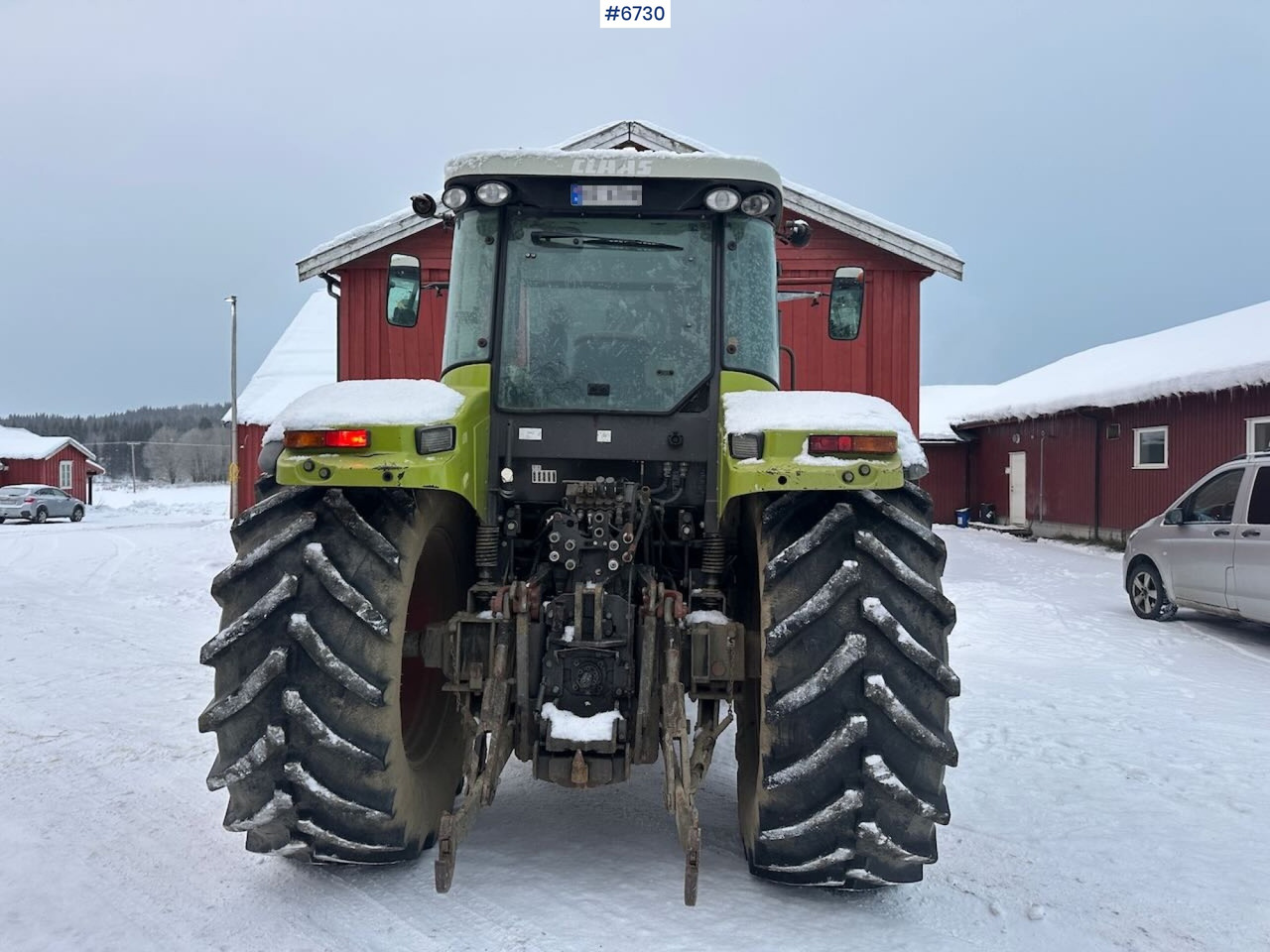 2007 Claas Ares 697 4x4 with front loader. SEE VIDEO. - Traktor: slika 4 2007 Claas Ares 697 4x4 with front loader. SEE VIDEO. - Traktor: slika 4
