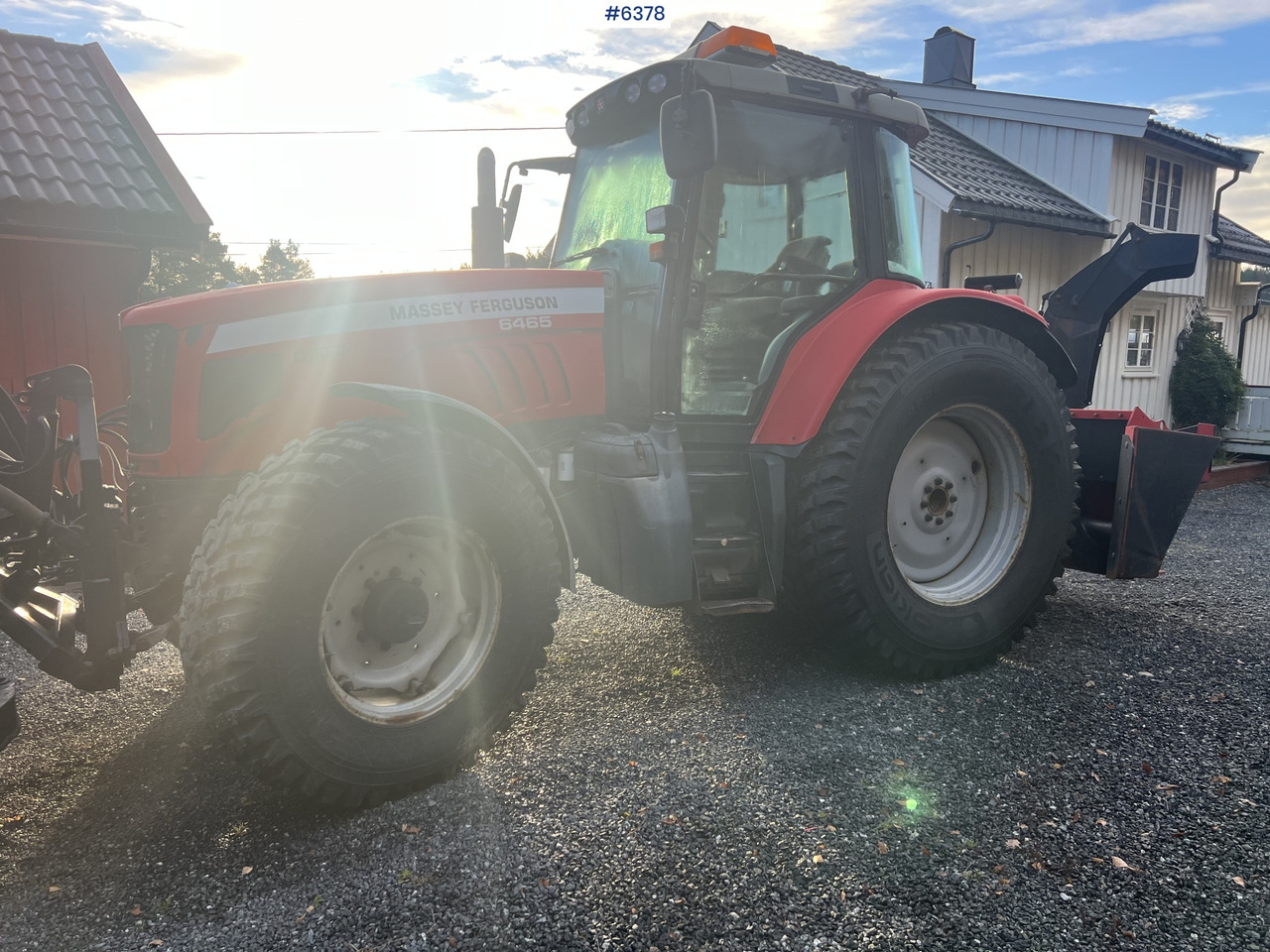 2007 Massey-Ferguson 6465 4x4 Plow Tractor - Traktor: slika 2 2007 Massey-Ferguson 6465 4x4 Plow Tractor - Traktor: slika 2