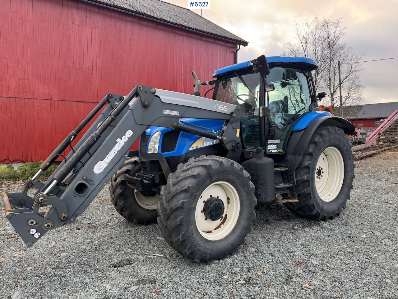 2007 NEW HOLLAND TS135A Plus w/ Quicke front loader - Traktor: slika 1 2007 NEW HOLLAND TS135A Plus w/ Quicke front loader - Traktor: slika 1