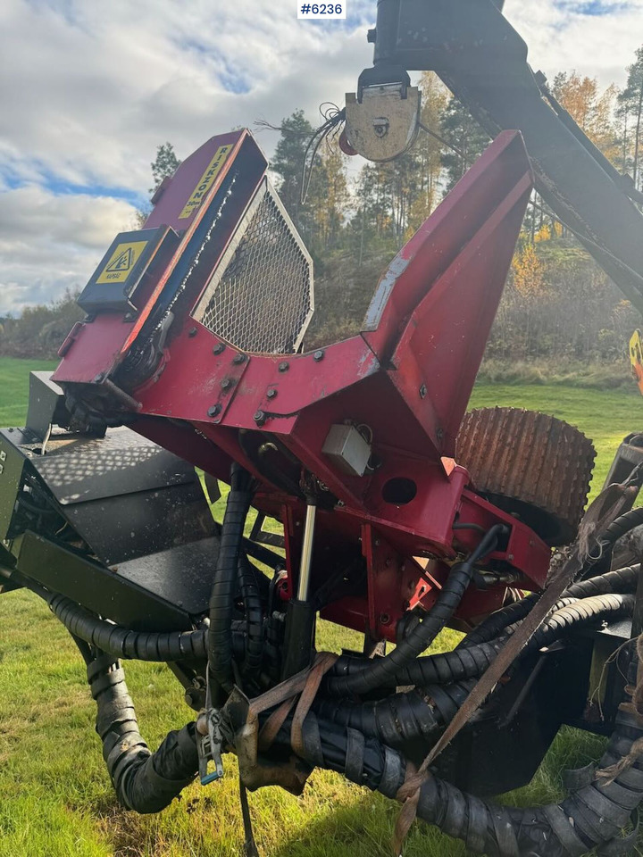 Gozdarski kombajn 2008 Hypro 500LS harvesting machine with processor head and felling grapple: slika 10