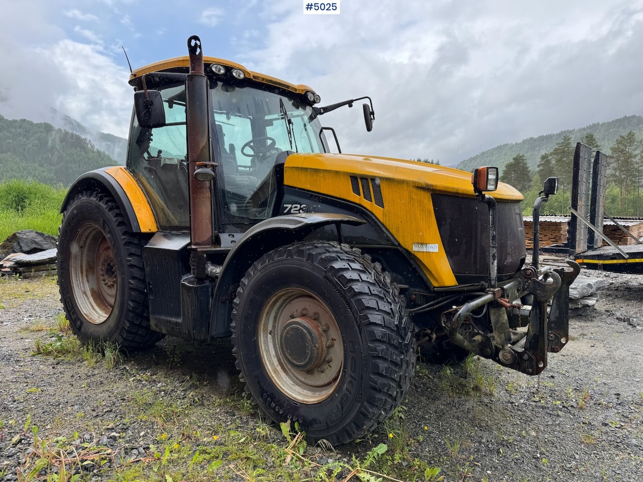 2008 JCB Fastrac 7230 P-Tronic w/Front hydraulics and PTO. - Traktor: slika 1 2008 JCB Fastrac 7230 P-Tronic w/Front hydraulics and PTO. - Traktor: slika 1
