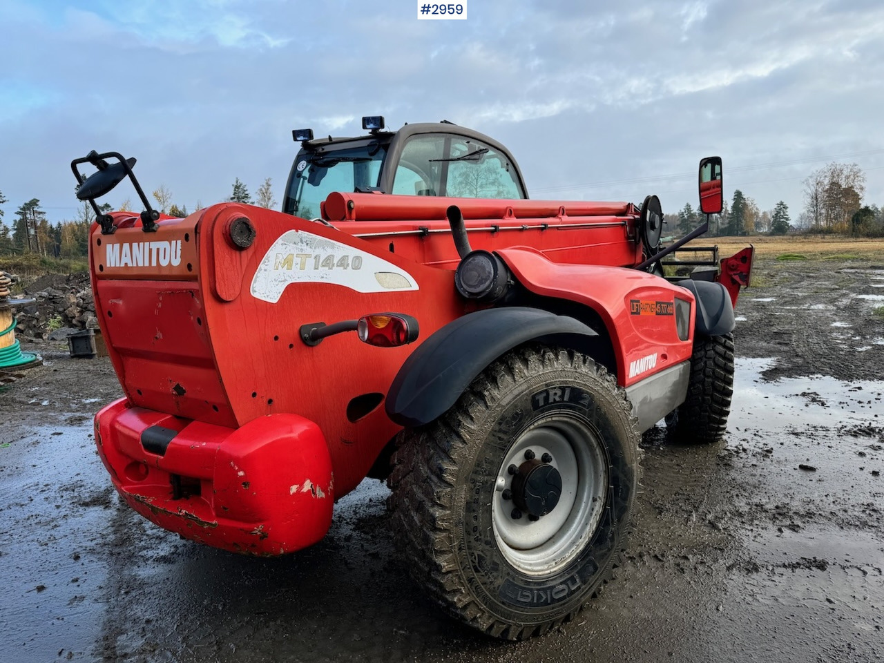 2009 Manitou MT 1440 Telescopic truck w/ Bucket, Pallet forks and Lifting jib - Traktor: slika 5 2009 Manitou MT 1440 Telescopic truck w/ Bucket, Pallet forks and Lifting jib - Traktor: slika 5