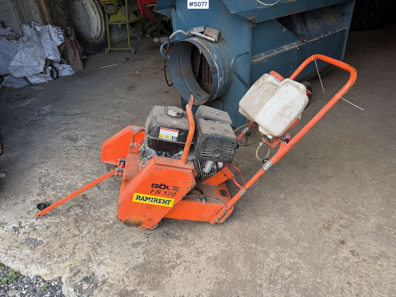 2010 Golz FS170 Concrete Saw - Gradbena oprema: slika 1 2010 Golz FS170 Concrete Saw - Gradbena oprema: slika 1