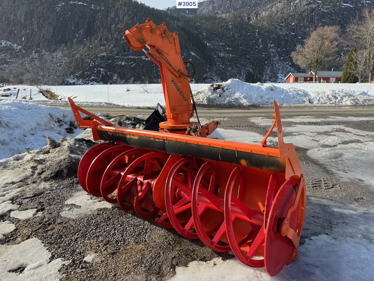 2011 Kahlbacher KFS 850/2700 snow thrower - Snežni puhalnik: slika 1 2011 Kahlbacher KFS 850/2700 snow thrower - Snežni puhalnik: slika 1