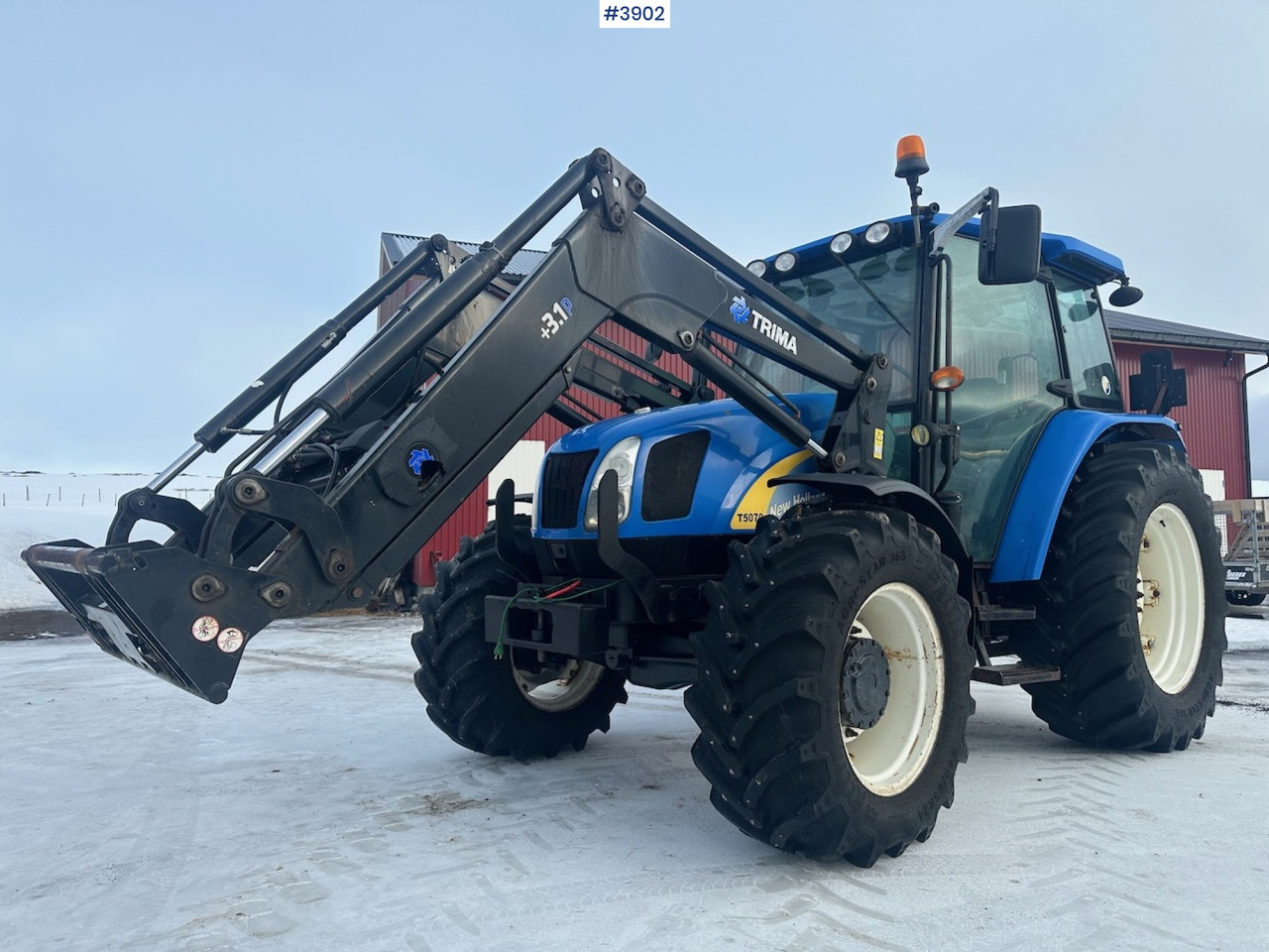 2011 New Holland T5070 4x4 m/ frontlaster - Traktor: slika 3 2011 New Holland T5070 4x4 m/ frontlaster - Traktor: slika 3