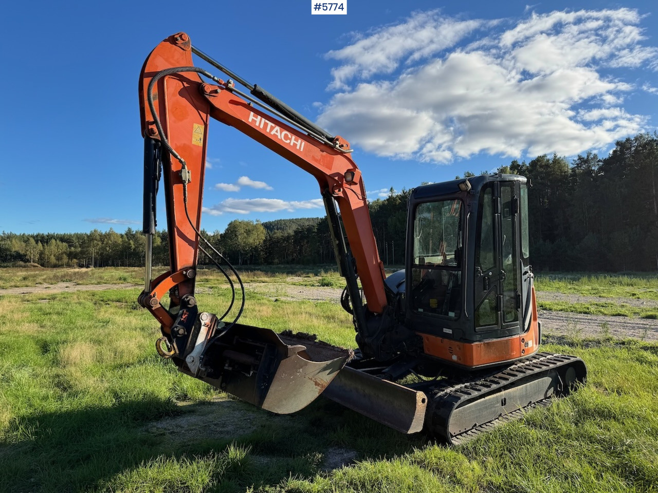 2012 Hitachi ZX 52 U-3 CLR - Bager: slika 2 2012 Hitachi ZX 52 U-3 CLR - Bager: slika 2