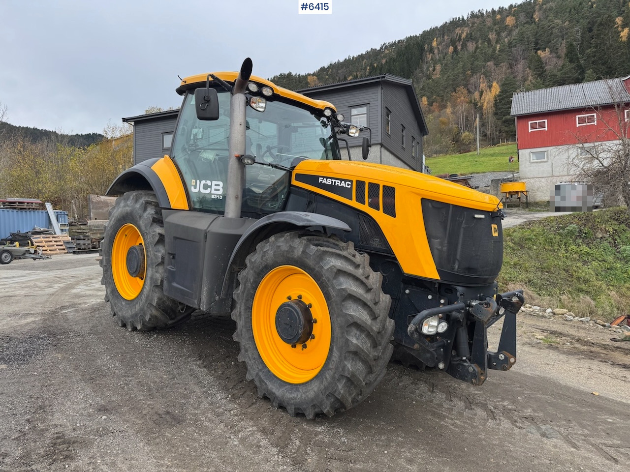2012 JCB 8310 Fastrac w/ front hydraulics. - Traktor: slika 5 2012 JCB 8310 Fastrac w/ front hydraulics. - Traktor: slika 5