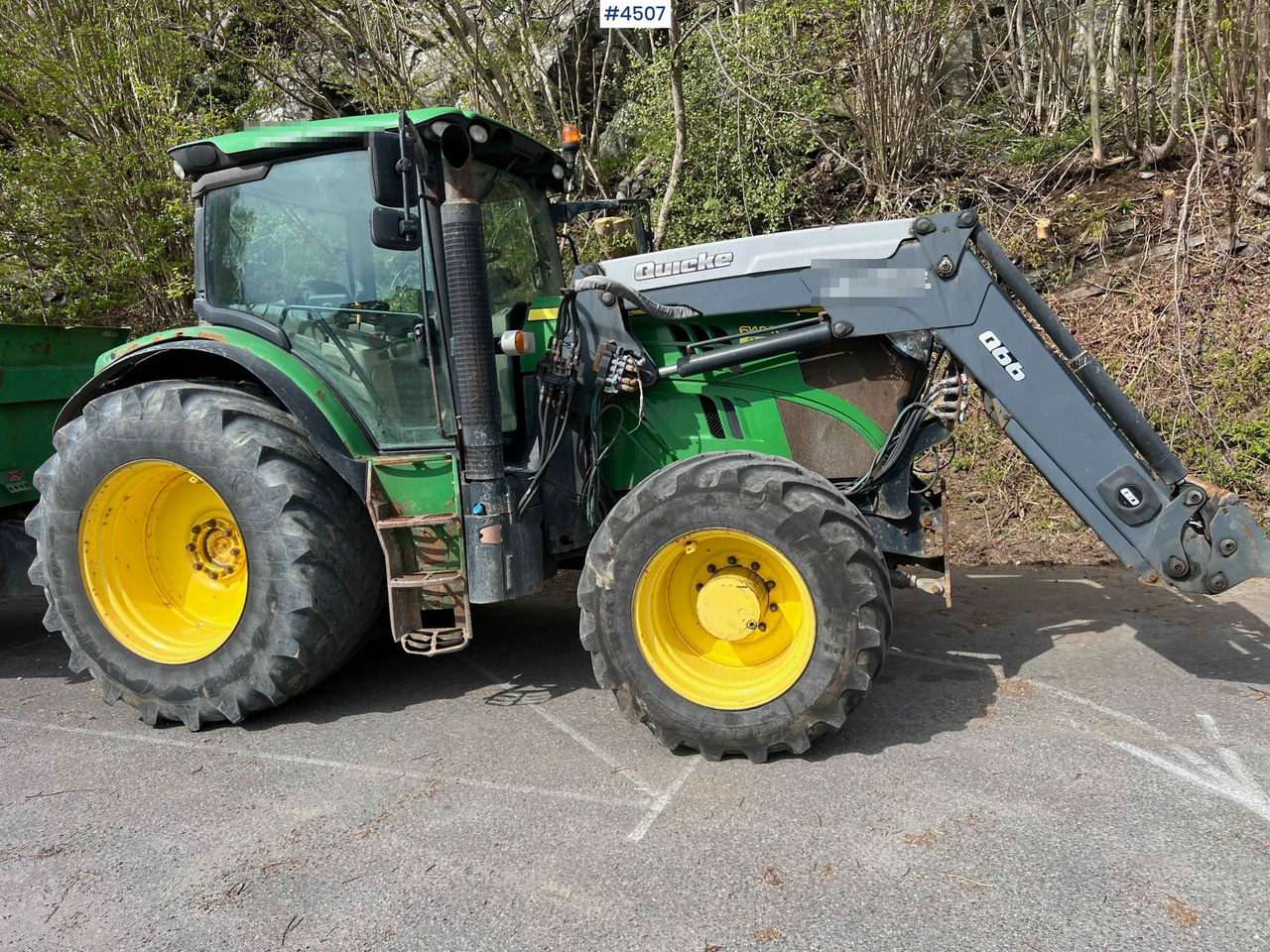 2012 John Deere 6140R w/ front loader - Traktor: slika 5 2012 John Deere 6140R w/ front loader - Traktor: slika 5