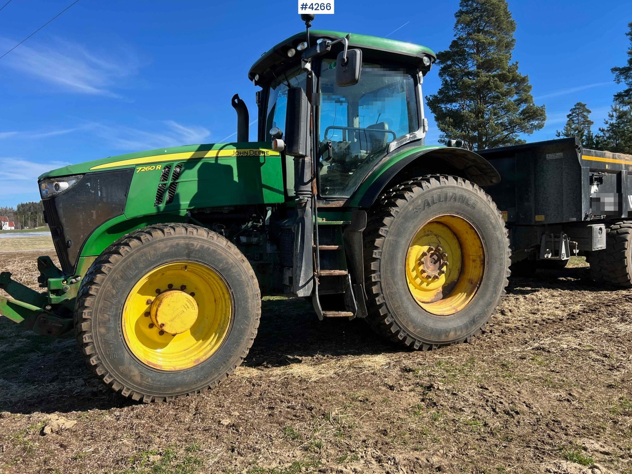 2012 John Deere 7260R Tractor w/ PTO - Traktor: slika 5 2012 John Deere 7260R Tractor w/ PTO - Traktor: slika 5