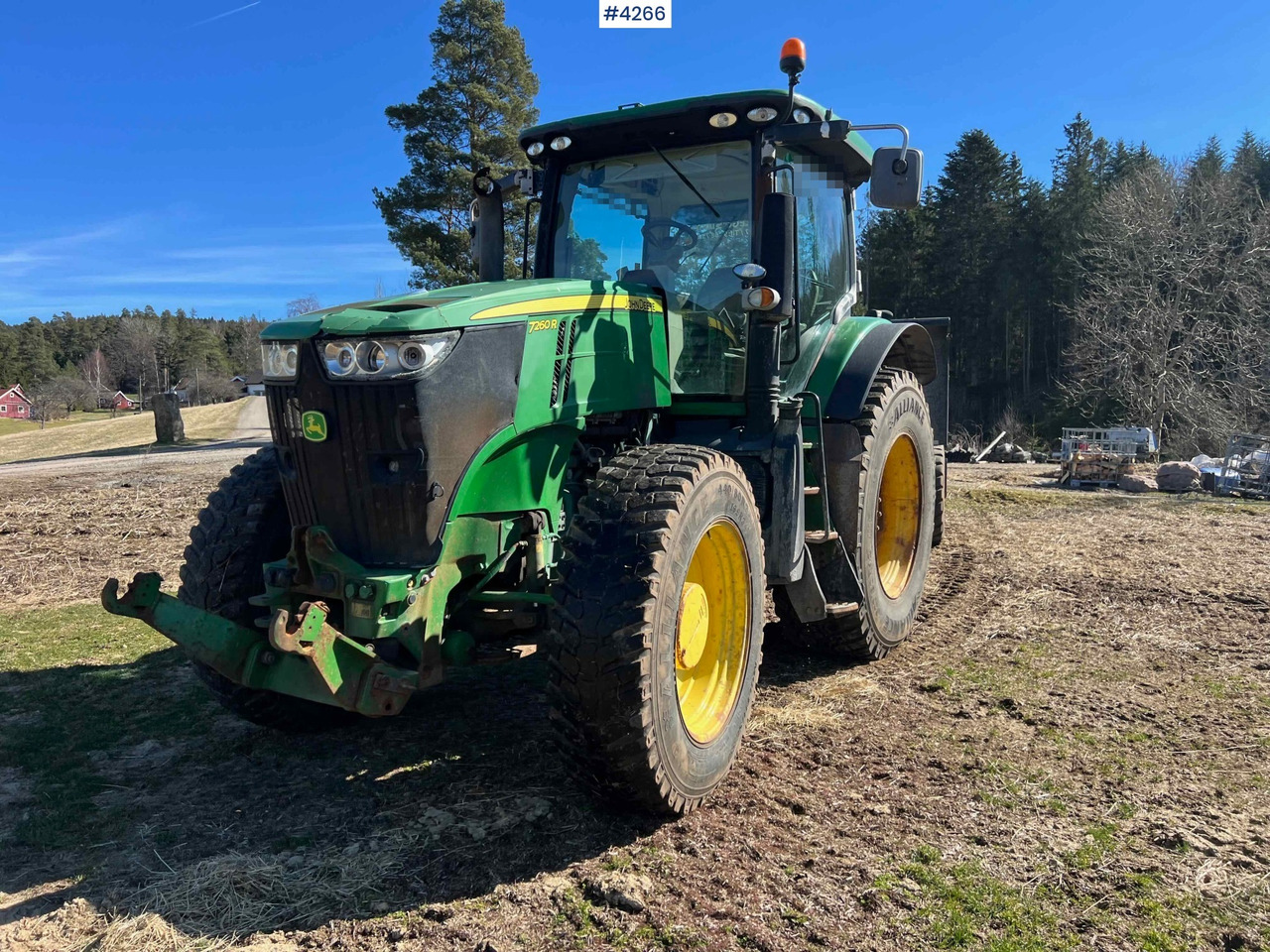 2012 John Deere 7260R Tractor w/ PTO - Traktor: slika 3 2012 John Deere 7260R Tractor w/ PTO - Traktor: slika 3